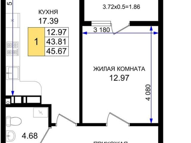 Квартира продажа в Мысхако С, Краснодарский Край