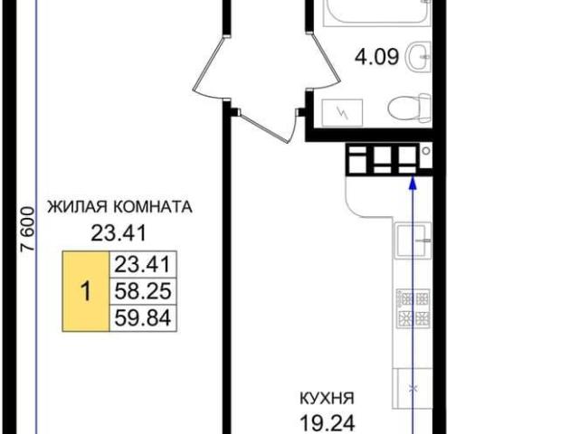Квартира продажа в Мысхако С, Краснодарский Край