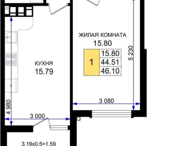 Квартира продажа в Приморский район, Мысхако