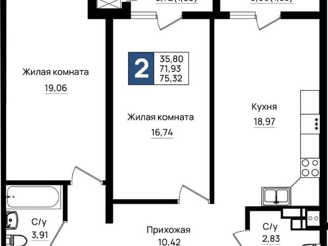 Квартира продажа в Приморский район, Мысхако