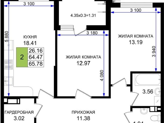 Квартира продажа в Мысхако С, Краснодарский Край