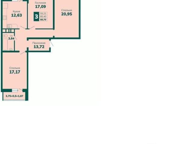 Квартира продажа в Южный район, Новороссийск