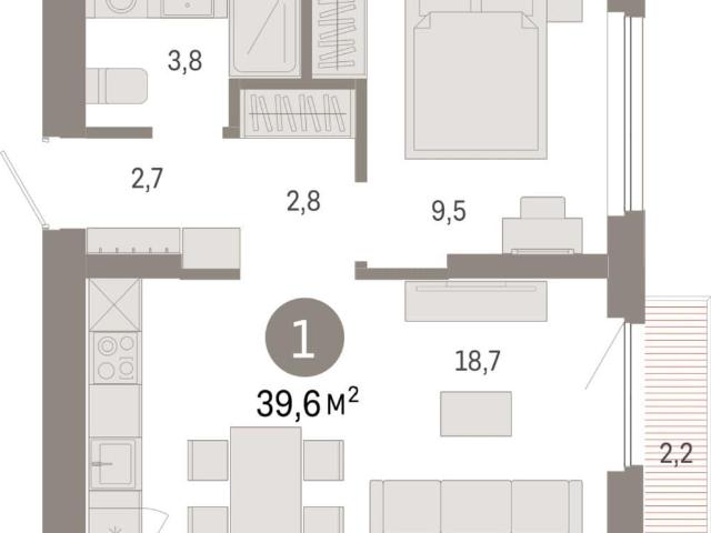 Квартира продажа в Краснообск, Новосибирская область