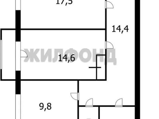 Квартира продажа в Дзержинский район, городской округ Новосибирск