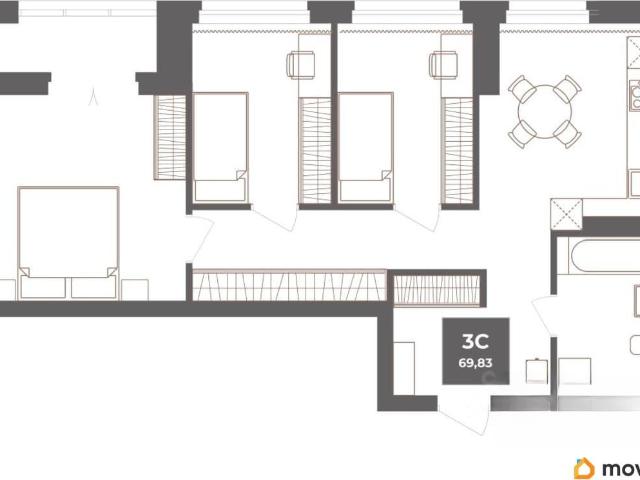 Квартира продажа в Шевченковский, Новосибирск