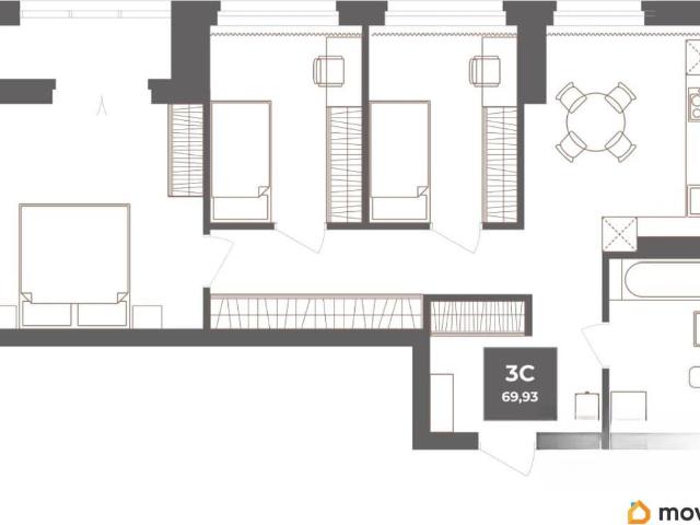 Квартира продажа в Шевченковский, Новосибирск