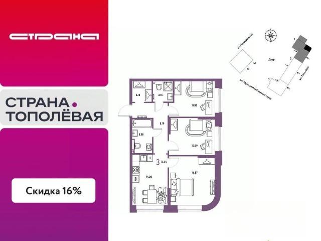 Квартира продажа в Шевченковский, Новосибирская область