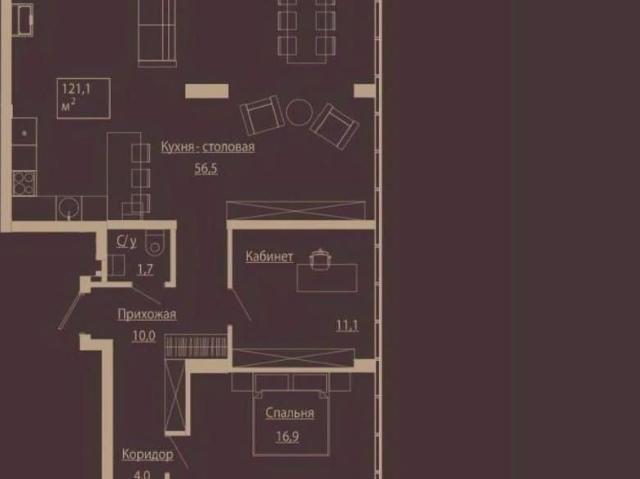 Квартира продажа в Новосибирск, Новосибирская область