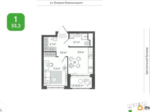 Квартира продажа в Новосибирск, Новосибирская область