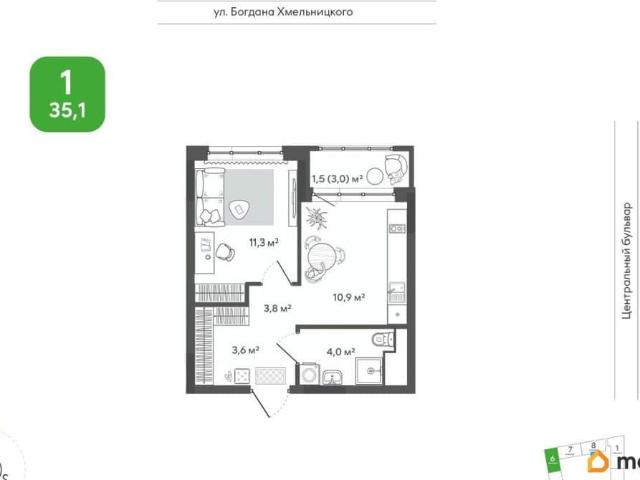 Квартира продажа в Новосибирск, Новосибирская область