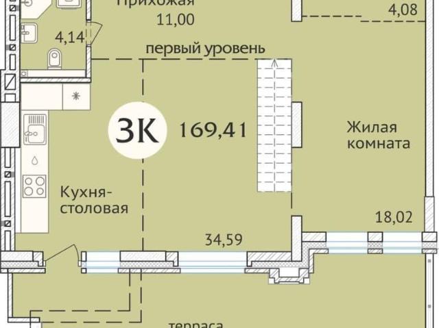 Квартира продажа в Линейный, Новосибирская область
