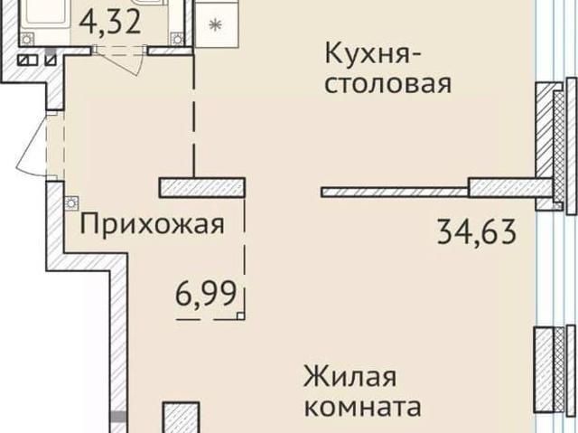 Квартира продажа в Линейный, Новосибирская область