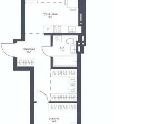 Квартира продажа в Калининский район, городской округ Новосибирск