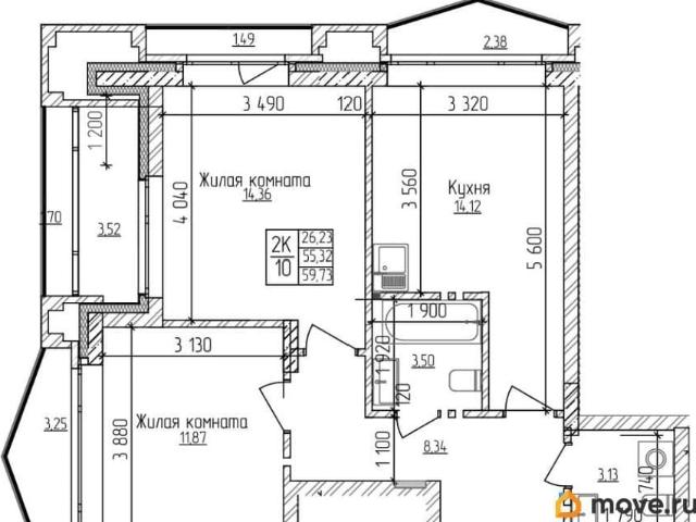 Квартира продажа в Железнодорожный район, Новосибирская область