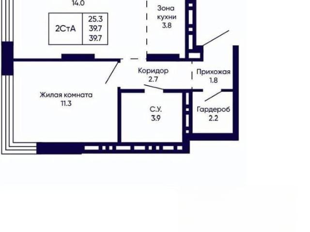 Квартира продажа в Октябрьский район, городской округ Новосибирск
