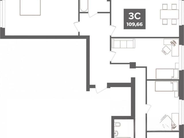 Квартира продажа в Шевченковский, Новосибирск