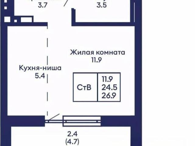 Квартира продажа в Дзержинский район, городской округ Новосибирск