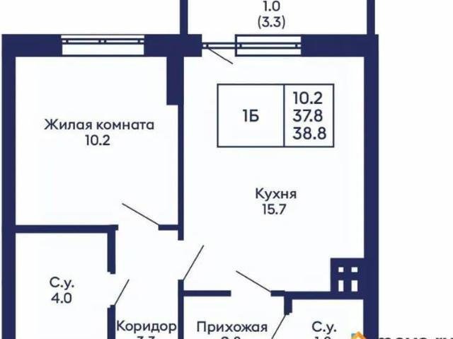 Квартира продажа в Дзержинский район, городской округ Новосибирск