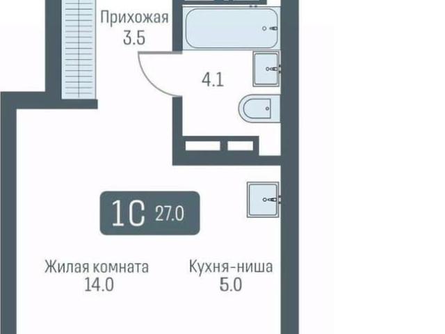 Квартира продажа в Кировский район, городской округ Новосибирск