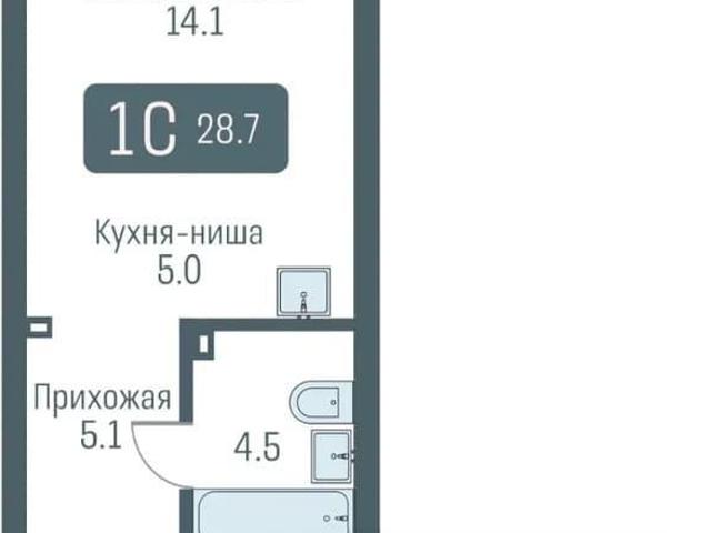 Квартира продажа в Кировский район, городской округ Новосибирск