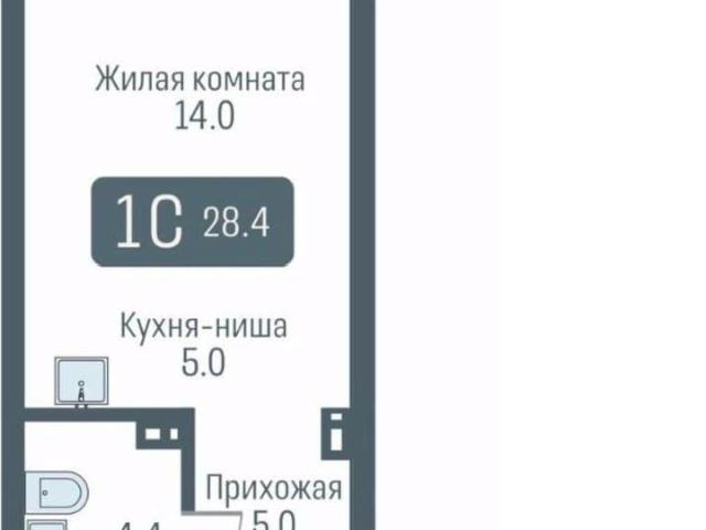 Квартира продажа в Кировский район, городской округ Новосибирск