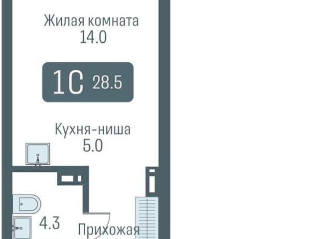 Квартира продажа в Кировский район, городской округ Новосибирск