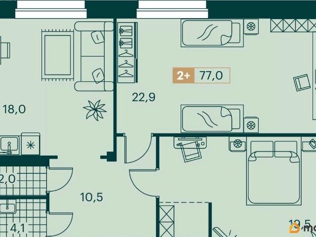 Квартира продажа в Новый Уренгой, Ямало-Ненецкий Автономный Округ