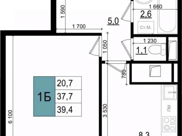 Квартира продажа в Одинцово, Кабардино-Балкарская Республика