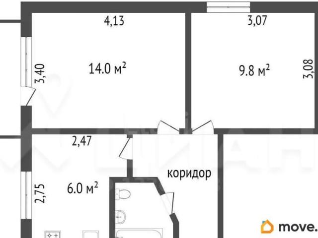 Квартира продажа в Октябрьск, Самарская область