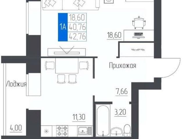 Квартира продажа в Верхнее Заитово, Октябрьский