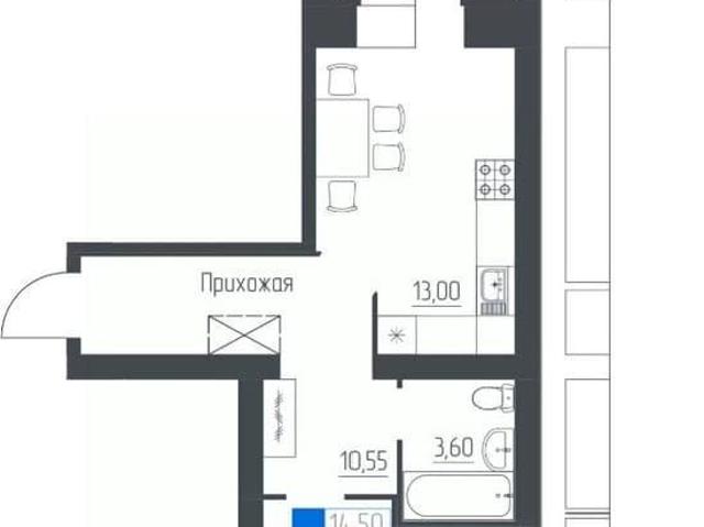 Квартира продажа в Верхнее Заитово, Октябрьский