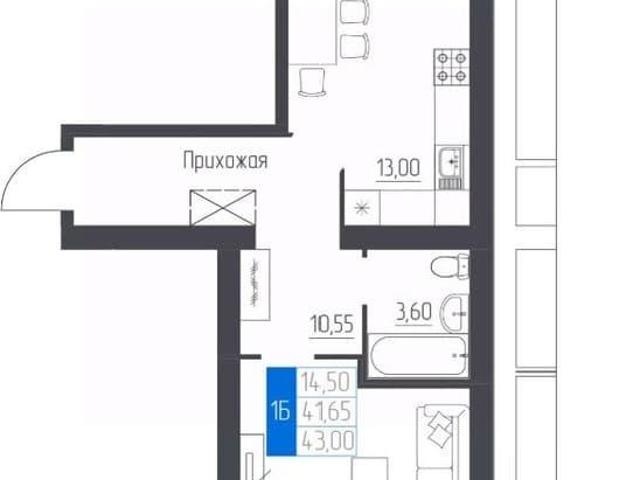 Квартира продажа в Верхнее Заитово, Октябрьский