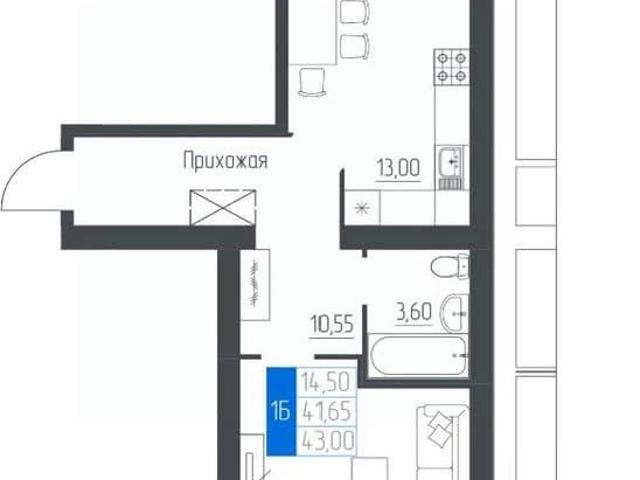 Квартира продажа в Верхнее Заитово, Октябрьский