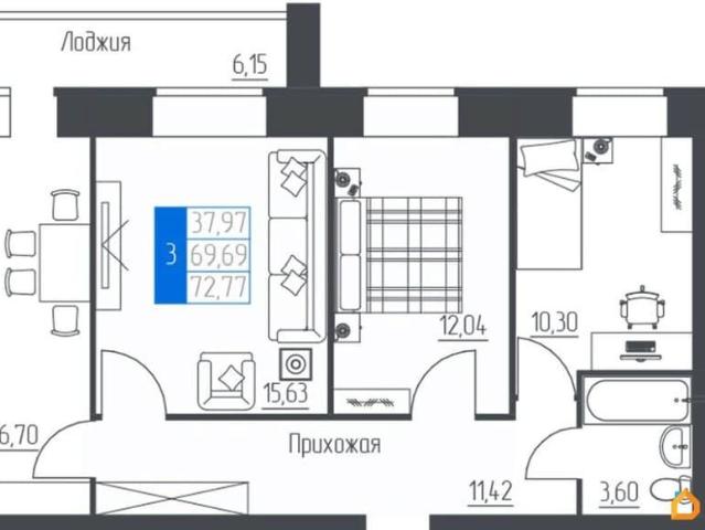 Квартира продажа в Октябрьски, Башкортостан Респ