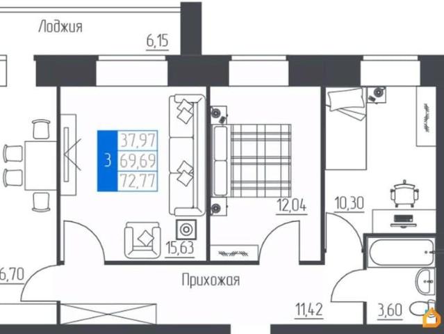 Квартира продажа в Октябрьски, Башкортостан Респ