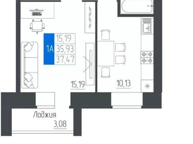 Квартира продажа в Верхнее Заитово, Октябрьский