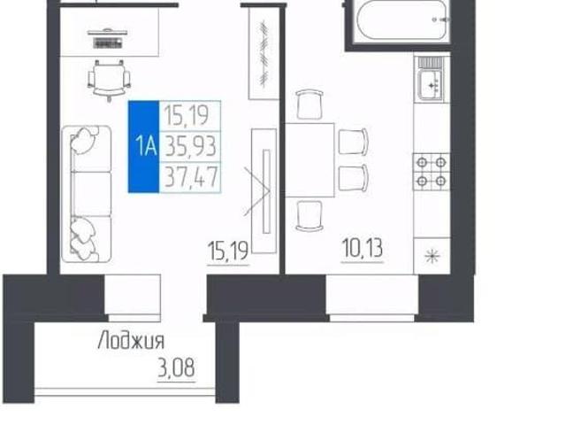 Квартира продажа в Верхнее Заитово, Октябрьский