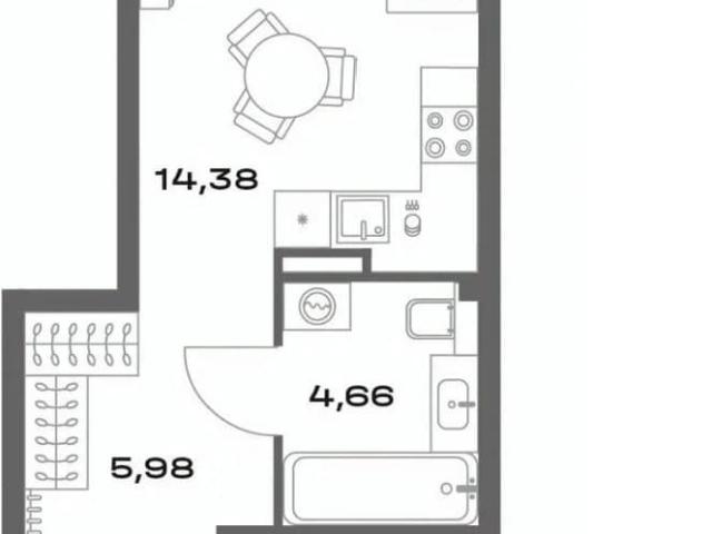 Квартира продажа в Центральный административный округ, городской округ Омск