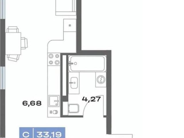 Квартира продажа в Центральный административный округ, городской округ Омск