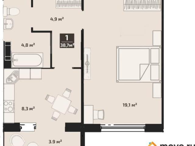 Квартира продажа в Центральный АО, Омская область