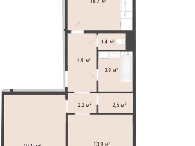 Квартира продажа в Центральный АО, Омская область