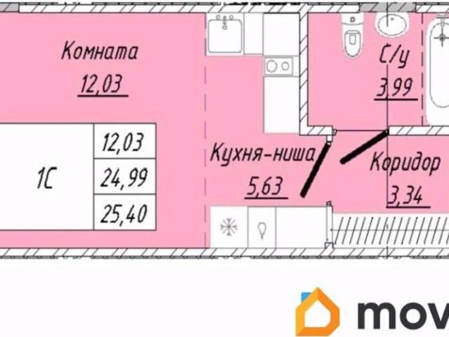 Квартира продажа в Центральный АО, Омская область