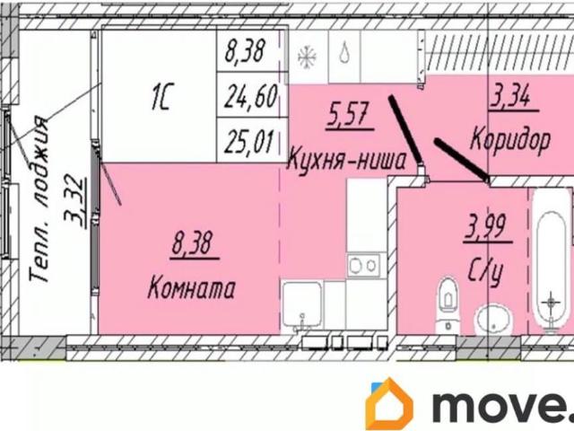 Квартира продажа в Центральный АО, Омская область