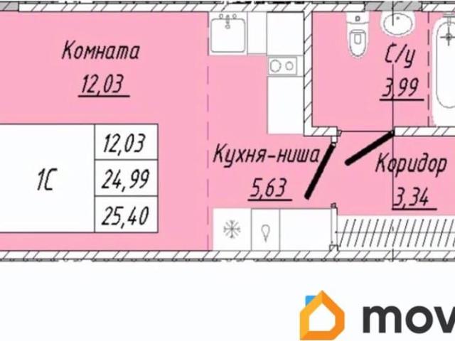Квартира продажа в Центральный АО, Омская область