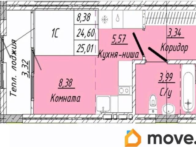 Квартира продажа в Центральный АО, Омская область