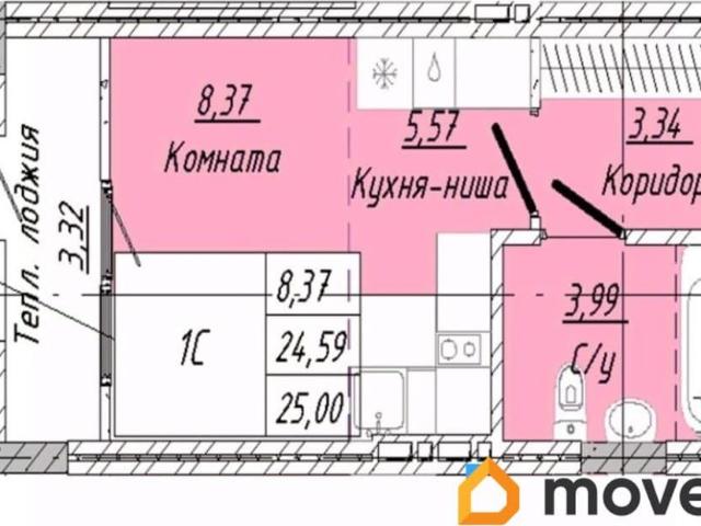 Квартира продажа в Центральный АО, Омская область