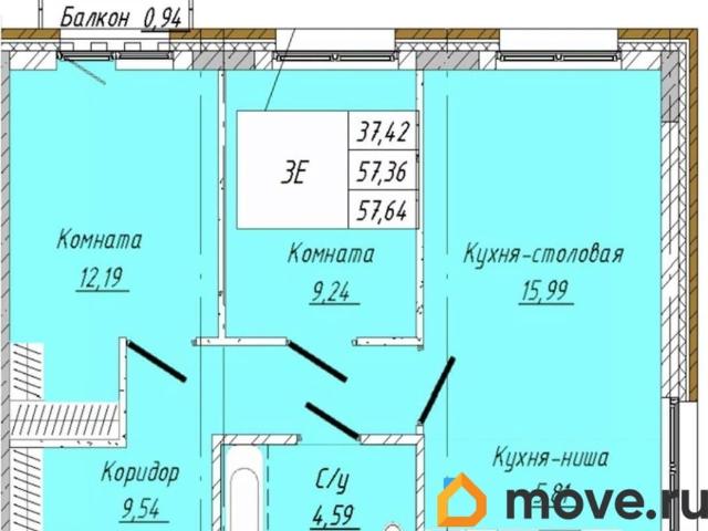 Квартира продажа в Центральный АО, Омская область