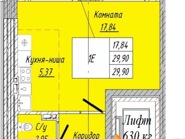 Квартира продажа в Центральный АО, Омская область