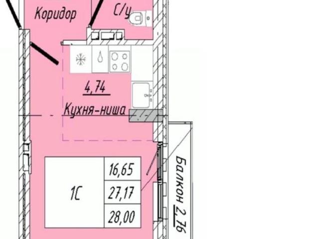 Квартира продажа в Центральный АО, Омская область