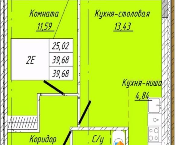 Квартира продажа в Центральный АО, Омская область